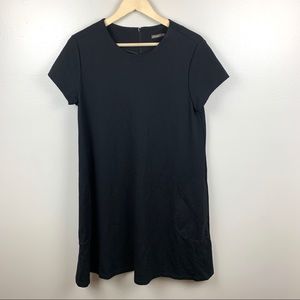 J.Mclaughlin Ponte Knit Short Sleeve Dress Pockets